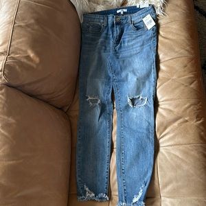 STS Blue Emma Ankle Skinny Jeans, 9” mid rise Size 30